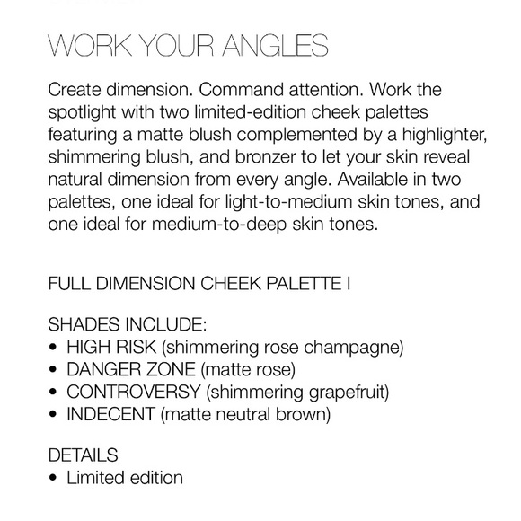 NARS Full Dimension Cheek Palette I *Limited Edition* - Picture 15 of 15